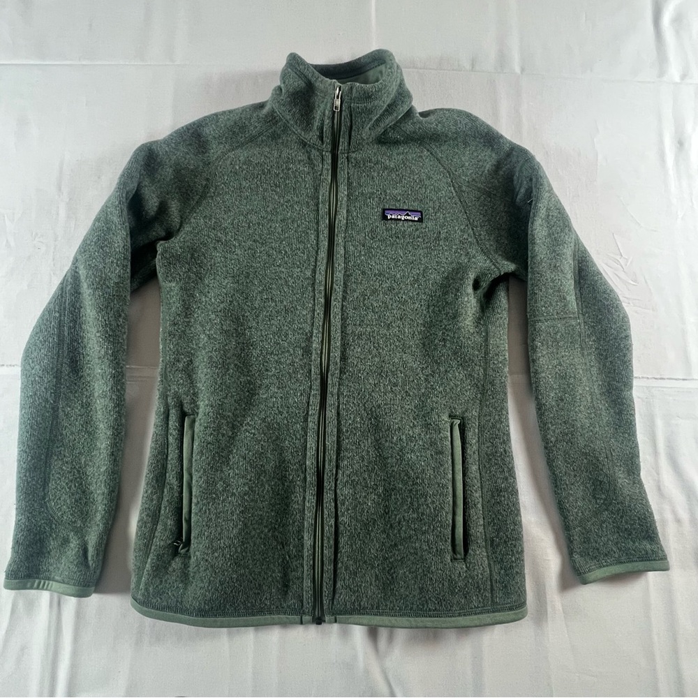 Patagonia Women’s Full Zip Fleece Jacket Small Green STY25542 Size XS
